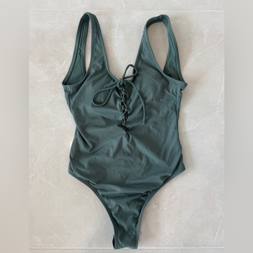 Target Green Tie Up One Piece